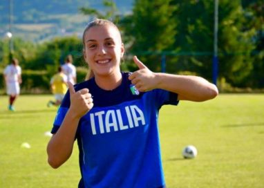 Gloria Marinelli in Olanda con la Nazionale Under 19