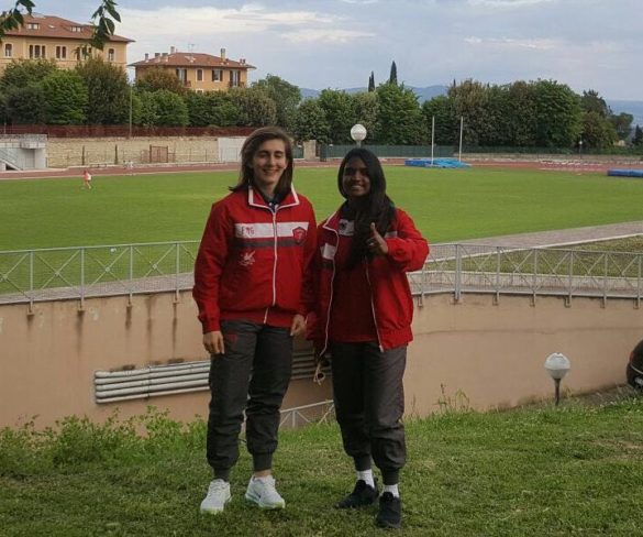 Anche due ragazze della Grifo Perugia tra i tedofori per la fiaccolata in onore di Santa Rita